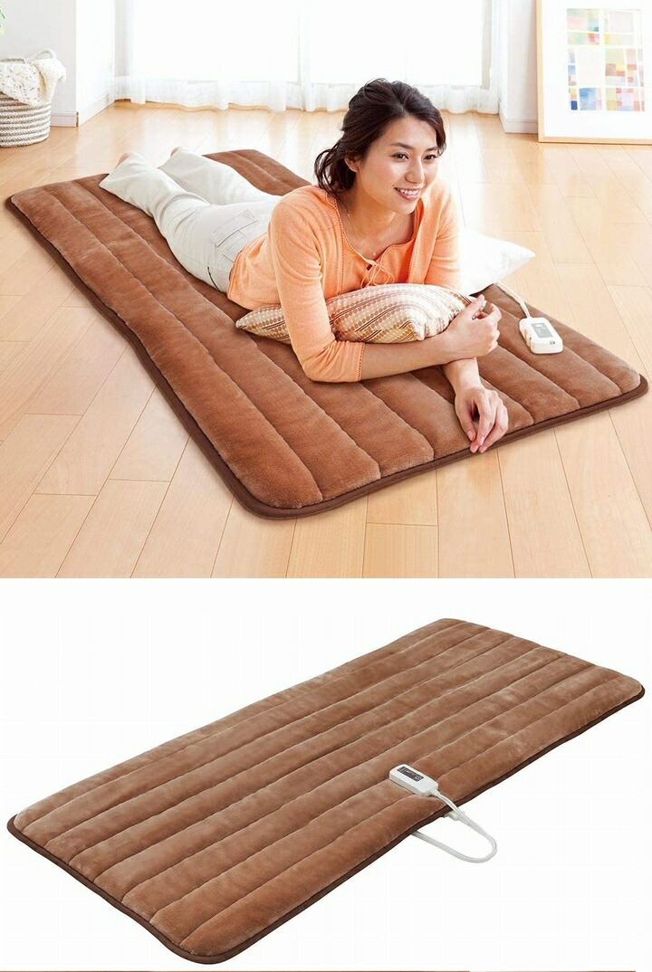 ゼンケン 一人用電熱マット ZMT-75CT 幅80×奥行180cm シングル