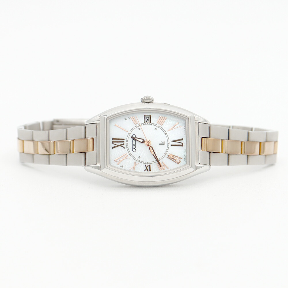 楽天市場】SEIKO セイコー ルキア 1B32-0AJ0 SSQW051 デイト 白
