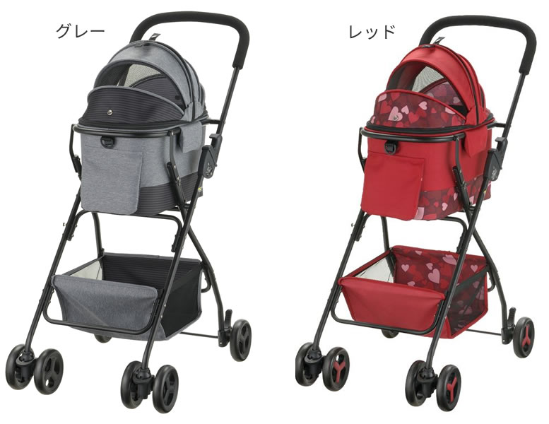 楽天市場】リッチェル ペットバギー ペットカート ミニモ 選べるカラー