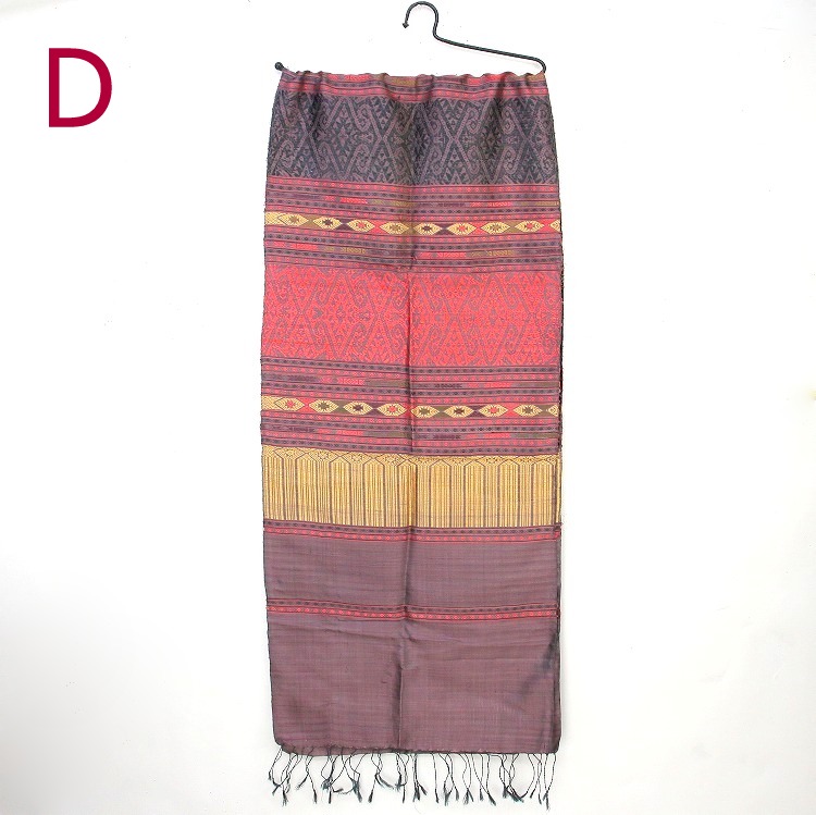 楽天市場】【メール便送料無料】ラオス シルク 浮き織り ストール