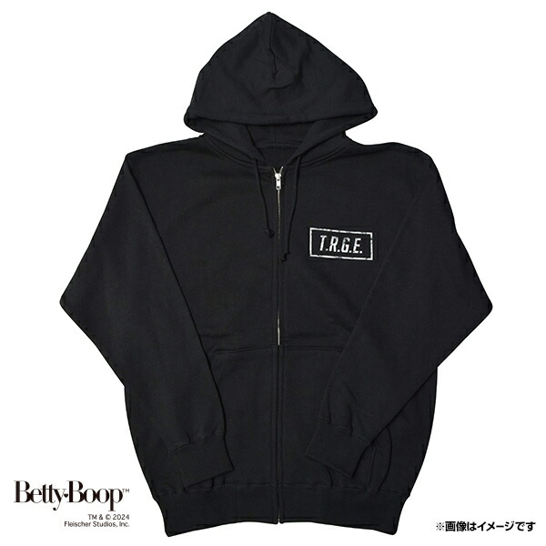 23506 ファンキーミンキーベイビーズ パーカー 黒 サイズS 23506