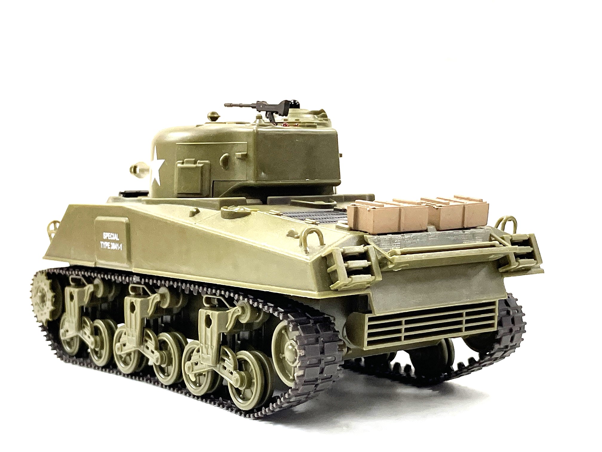 技術基準適合証明済 Henglong 1/16 M4A3 シャーマン 技術基準適合証明