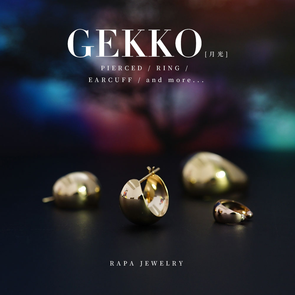 RAPA ゲッコー ピアス 18k - メルカリ RAPA☆Narrow Gekko Pierced K18