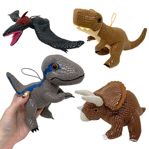 恐竜パーク きらきらぬいぐるみ 全種セット 恐竜パーク きらきら