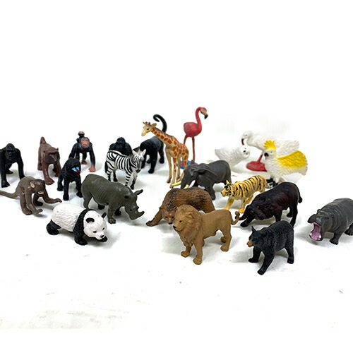 楽天市場】YL【 ミニ フィギュア コレクション ワイルドライフ 22体