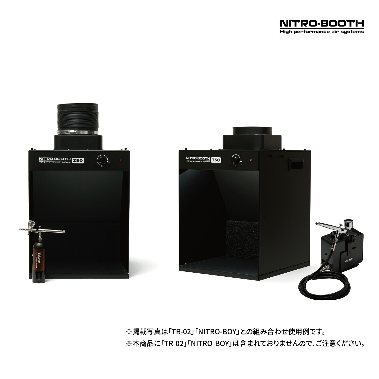 NITRO-BOOTH 350 高性能エアシステム 塗装ブース PROFIX NITRO-BOOTH