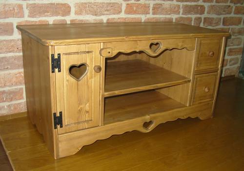 楽天市場】カントリー家具 ハート（テレビ台・ローボード｜収納家具