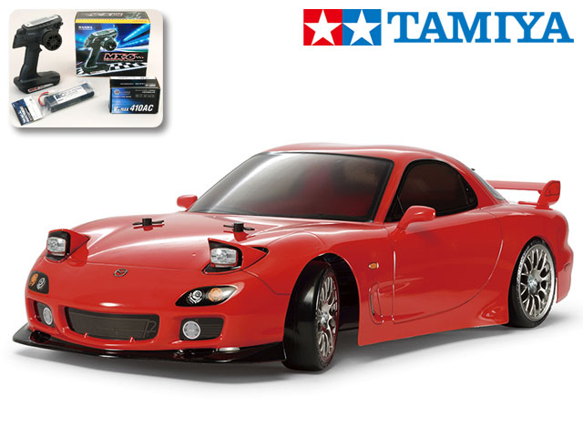 koji RX-7 FD3S ボディジャンク TT01シャーシ セット koji RX-7 FD3S