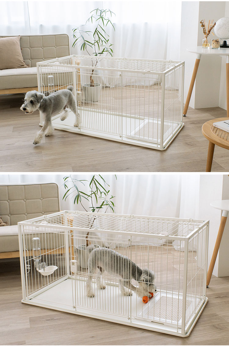 楽天市場】リッチェル 犬用 サークル ケージ 屋根面付き 120×60cm 高さ