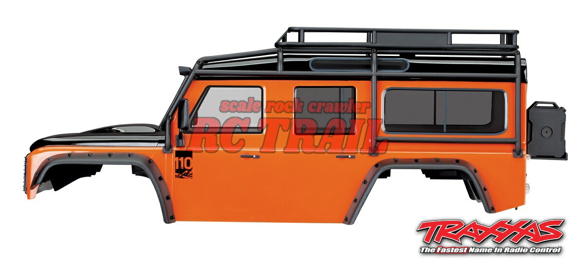 楽天市場】トラクサス TRX4用塗装済みボディ ランドローバー