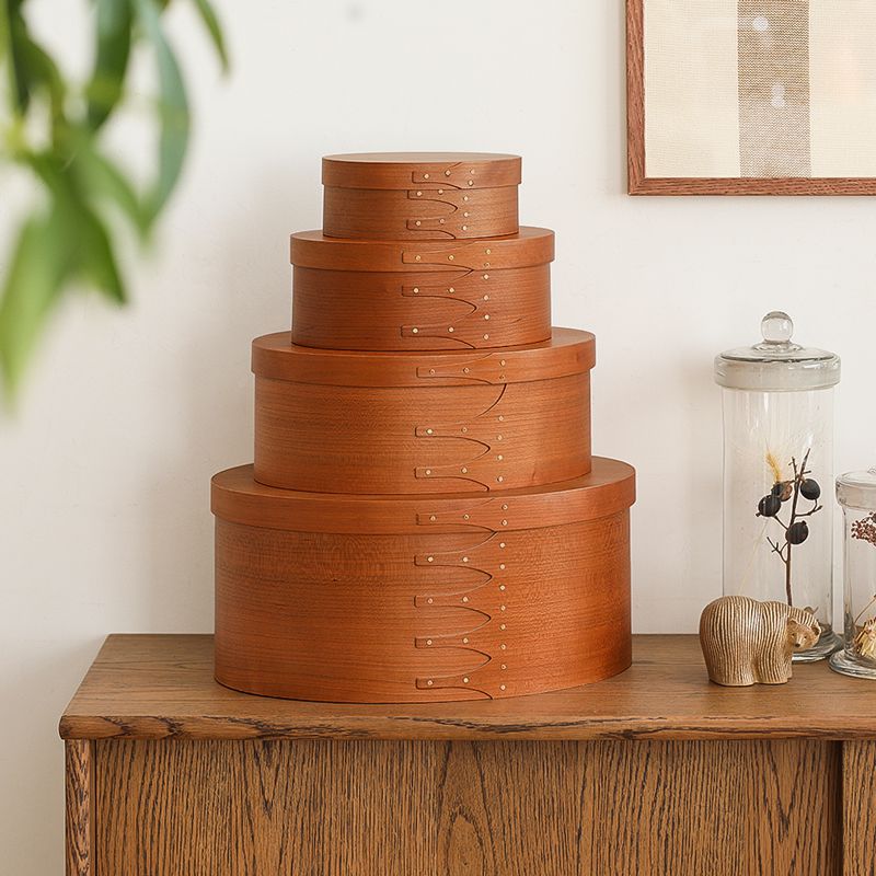 楽天市場】シェーカーボックス Mサイズ オーバル 楕円 収納 ボックス