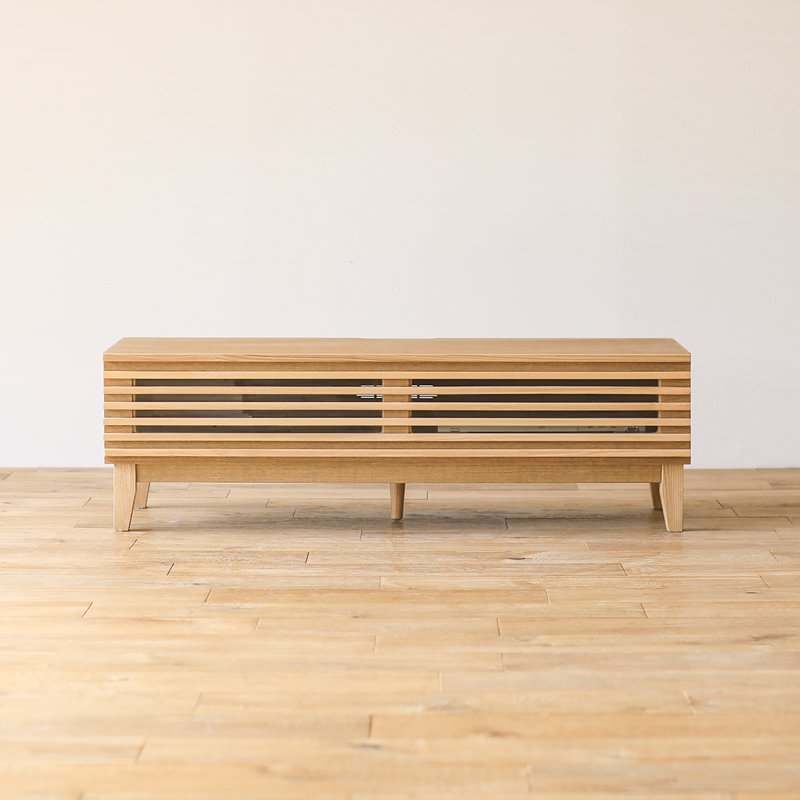 楽天市場】テレビ台 テレビボード LINE 120 北欧 ナチュラル 無垢 木製