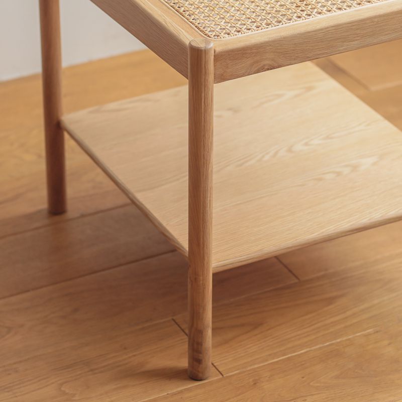 楽天市場】ナイトテーブル RattanMix／NA ナチュラル 北欧 オーク 無垢