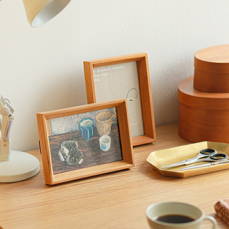 Laguna Sunset Blur - A3プリント + チークウッドフレーム Laguna