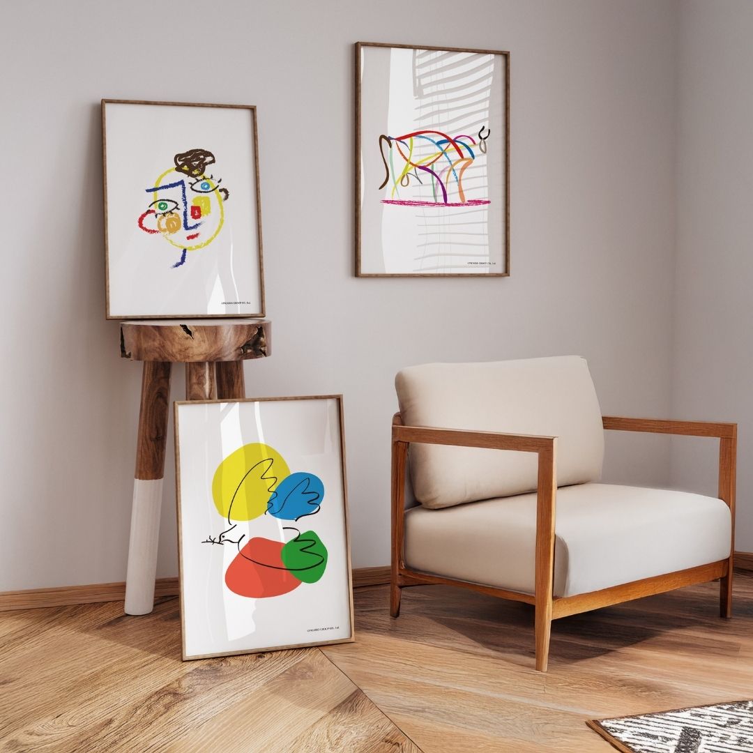 楽天市場】ピカソ ポスター 《選べる柄/選べるサイズ A4 / A3 / A2 /A1