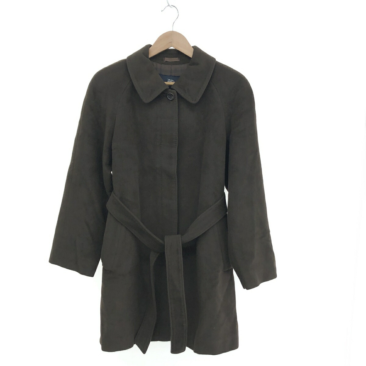 バーバリーブラックレーベル☆アンゴラチェスターコート BURBERRY