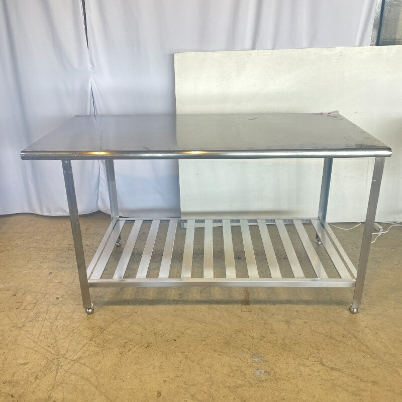 【中古】M▽業務用 厨房 作業台 棚 ステンレス バックガード (Fe1827) 楽天市場】【中古】M▽タニコー 業務用 厨房 作業台 棚 ステンレス