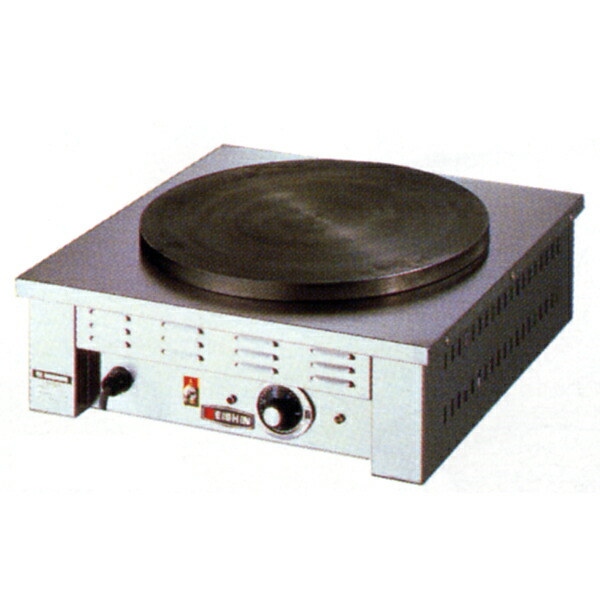 エイシン 電気クレープ焼器 EC－2000 【200V仕様】 クレープ