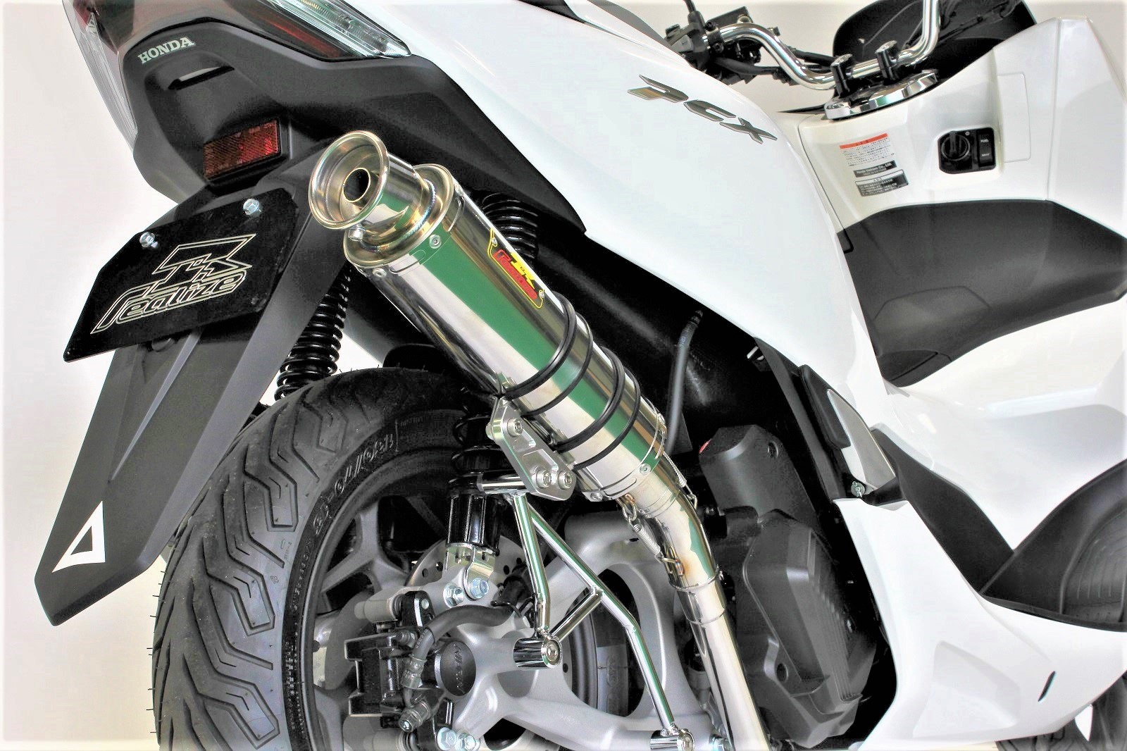 HMS ホンダ PCX125 (2BJ-JK05) R300 バイクマフラー 楽天市場】【最新