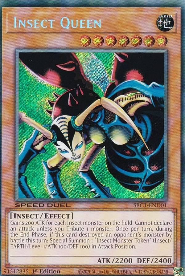 遊戯王 インセクト女王 印刷エラー TAK様専用 インセクト女王 エラー 1