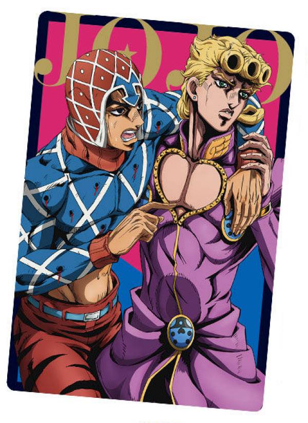 ジョジョの奇妙な冒険 ABC カードゲーム J-638 ジョルノ&ミスタ R