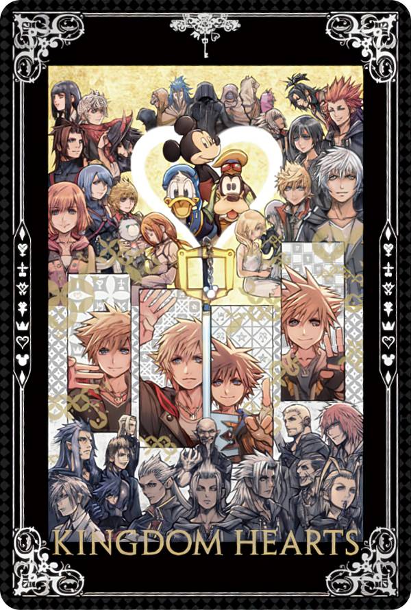 楽天市場】【[箔押し仕様] 026.キングダムハーツ 20周年記念ビジュアル