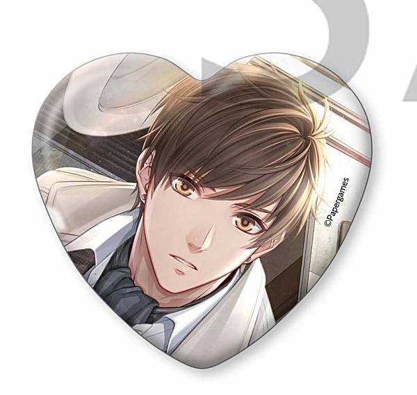 楽天市場】【ハク】 恋とプロデューサー -EVOL×LOVE- ハート型缶バッジ