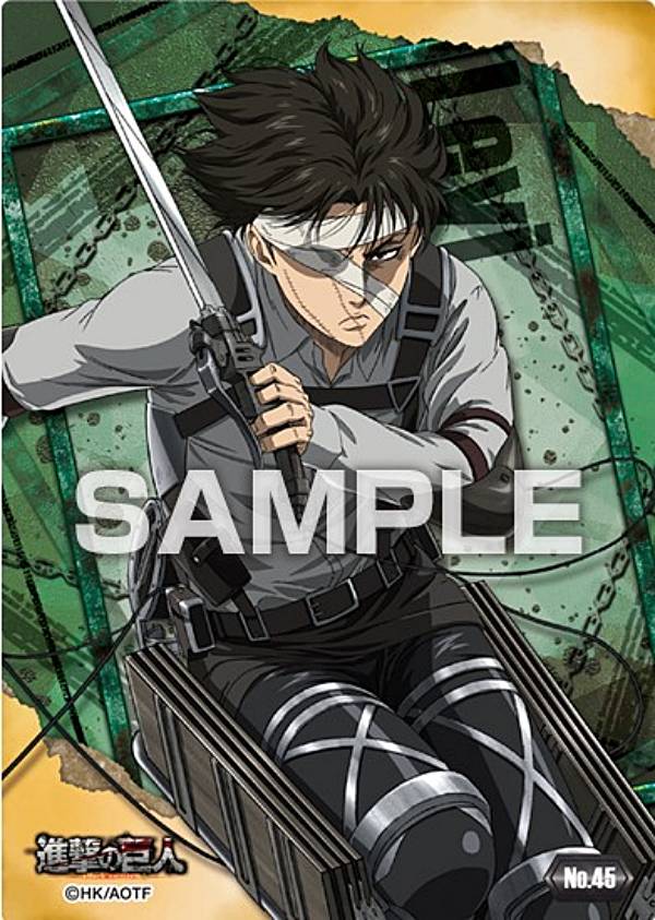 楽天市場】進撃の巨人 リヴァイ カードの通販