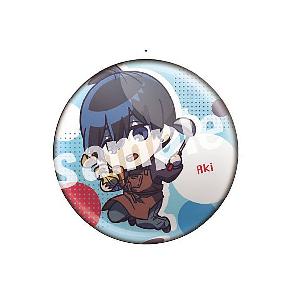 チェンソーマン 早川アキ ハロウィンナイト ホログラムマット缶バッジ