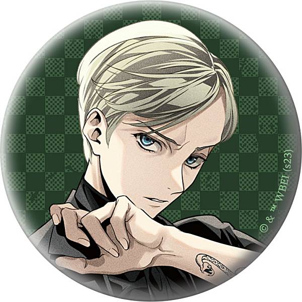 即購入可】ハリーポッター スクエア缶バッジ マルフォイ｜ハリー