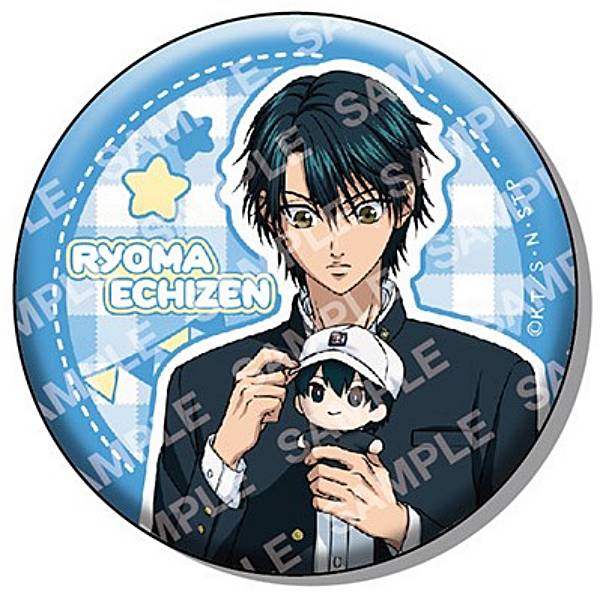 楽天市場】【越前リョーマ(フルカラー)】新テニスの王子様 缶バッジ