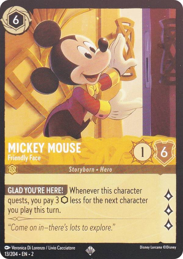 ロルカナ Lorcana ミッキー MickeyMouse foil PSA10 楽天市場】【FOIL