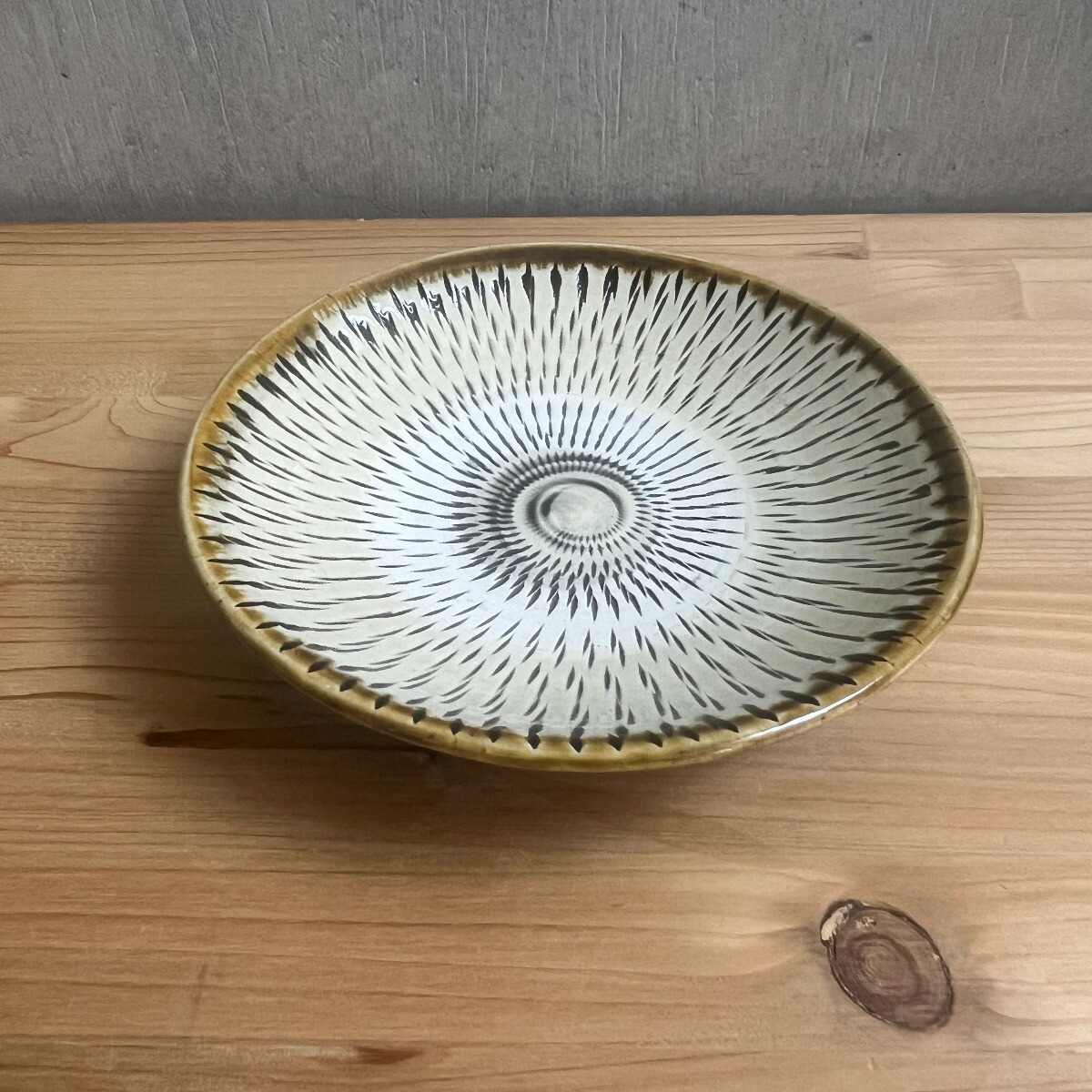 楽天市場】手作りの陶器 大分県日田市 小鹿田焼(おんたやき) 8寸皿 1枚