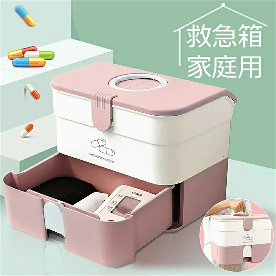 昭和レトロスチール薬箱 3段 昭和レトロスチール薬箱3段 薬箱 | STORES