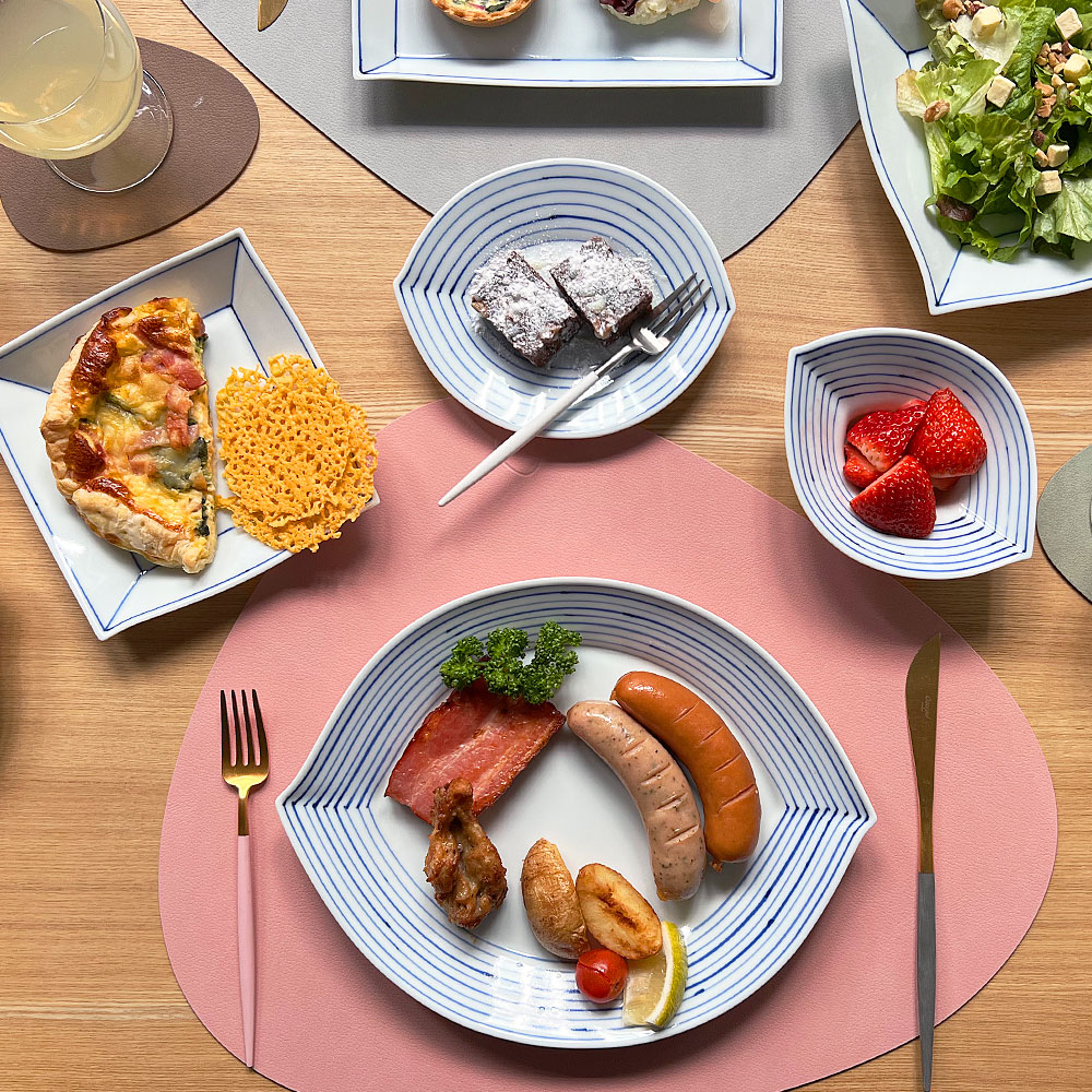 楽天市場】眞窯 Leaf プレート L ( しんがま 皿 食器 プレート リーフ