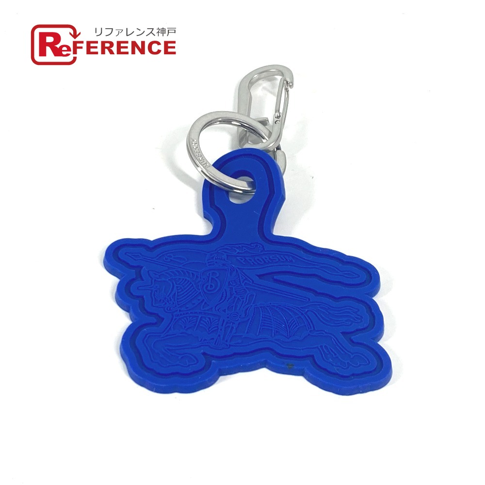 楽天市場】BURBERRY バーバリー ロゴ カラビナ付き バッグチャーム