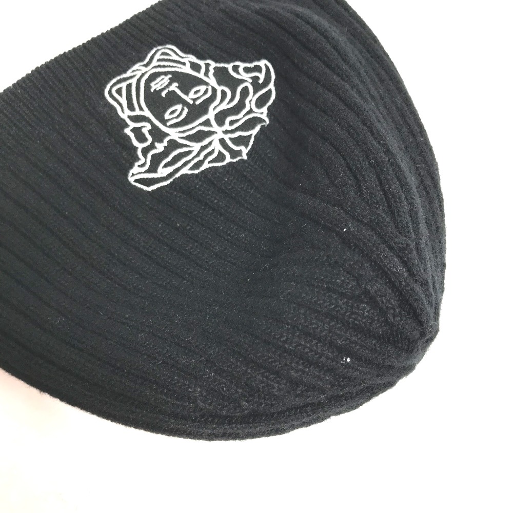 楽天市場】VERSACE ヴェルサーチ メデューサ ビーニー 帽子 ニット帽