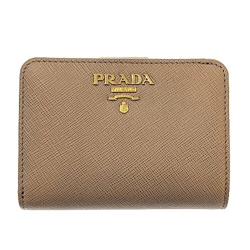 楽天市場】【5%OFF！】 PRADA プラダ 二つ折りウォレット 1ML018