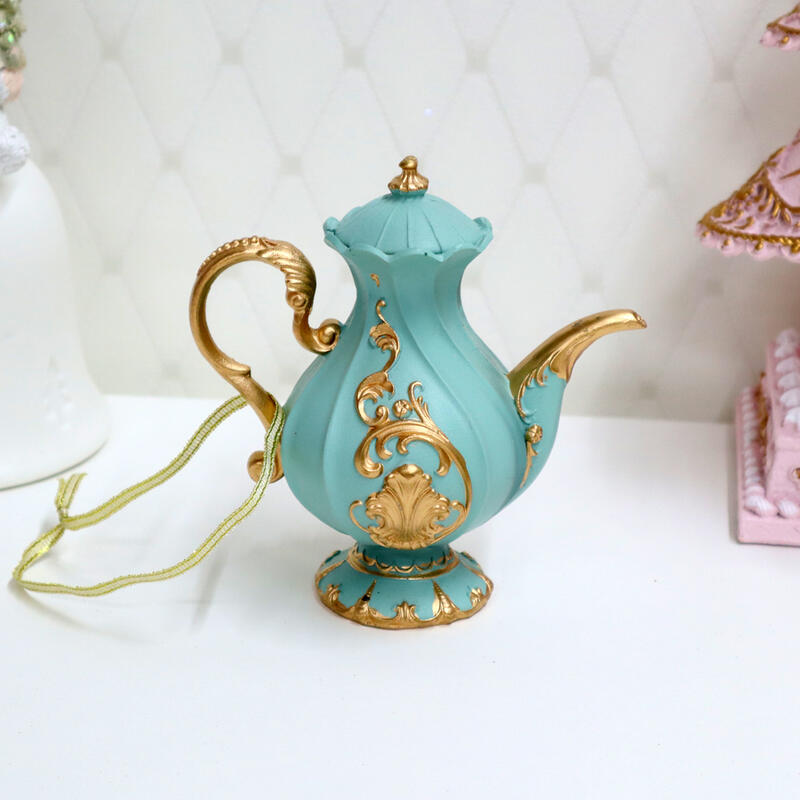 楽天市場】ティーポット オーナメントクリスマス ディスプレイ