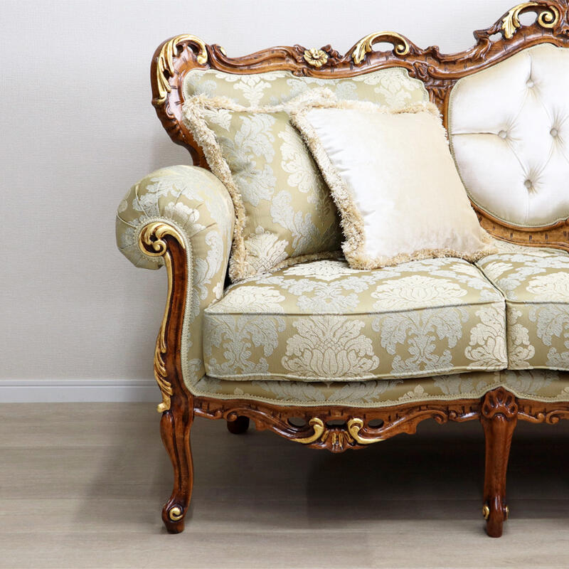 n3135r116 イタリア モビリセディア ネオクラシック 3人掛けソファ