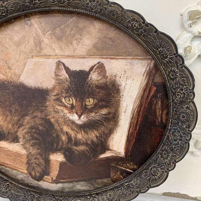 楽天市場】アートフレーム キャット Aタイプアンティーク クラシック