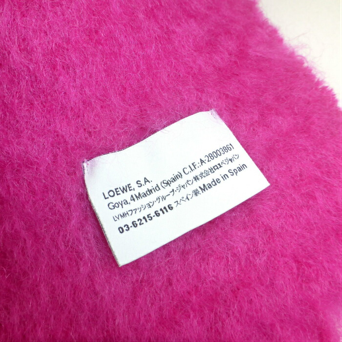 楽天市場】ロエベ （LOEWE） ウール モヘア スカーフ マフラー