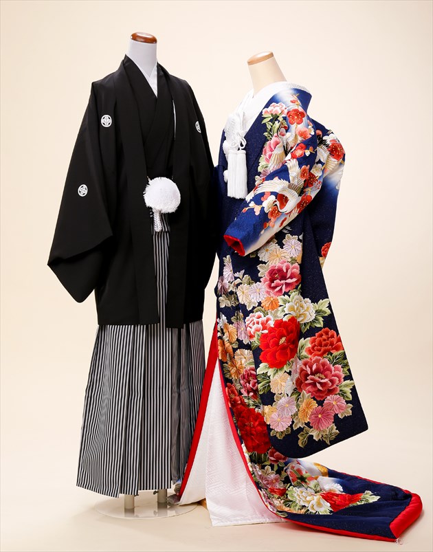 楽天市場】【レンタル】色打掛レンタル iu023 結婚式 花嫁 紋付セット