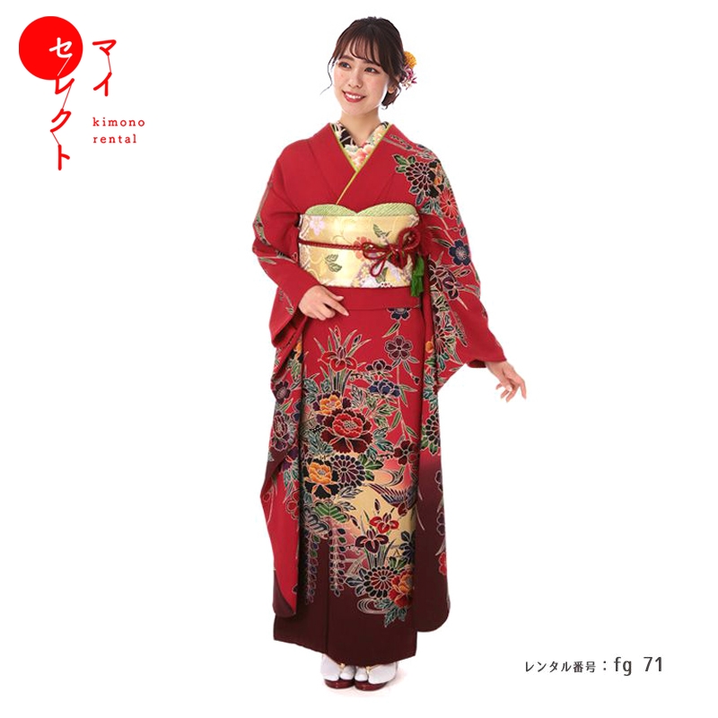 楽天市場】琉球紅型 振袖（レディースファッション）の通販