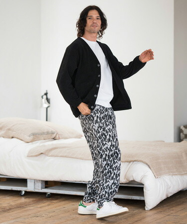 楽天市場】【CAMBIO(カンビオ)】 Leopard Jacquard Pants レオパード柄