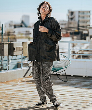 楽天市場】【CAMBIO(カンビオ)】ペイズリー総柄テーパードパンツ(CMB