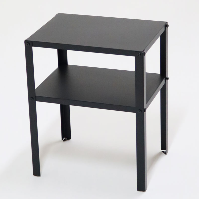 希少！ IKEA ULSBERG ウルズベリベッド サイドテーブル 黒 送料込 希少