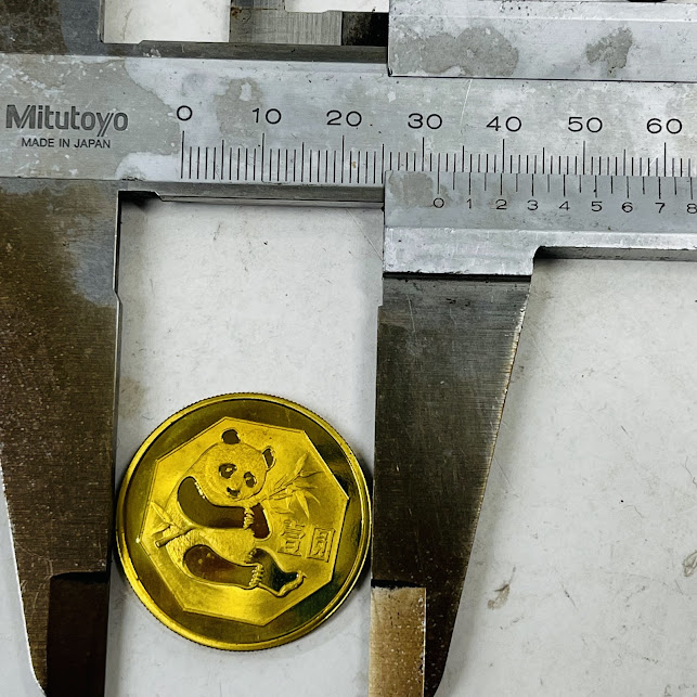 楽天市場】【未使用】【送料無料】1983年製 中国古銭 パンダコイン銅貨