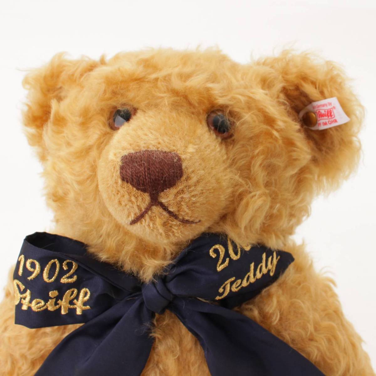 希少 美品】Steiff シュタイフ ヘンダーソン グロウラー入 テディベア