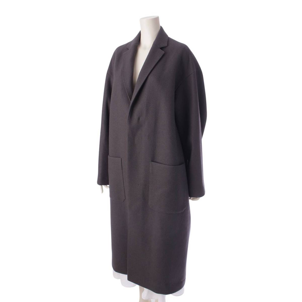 楽天市場】【ハイク】HYKE ウール 飾りベルト付 シングル ロング